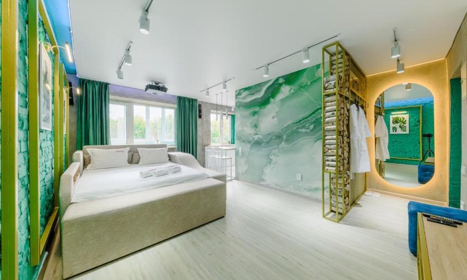 Petropavlovsk Apartment | Ocean Studio Apartment with Home Theater & Pet-Friendly Stay