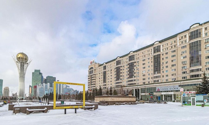 Nur-Sultan Apartment | Classic Retreat: Exceptional 10/10 Rating & Family-Friendly