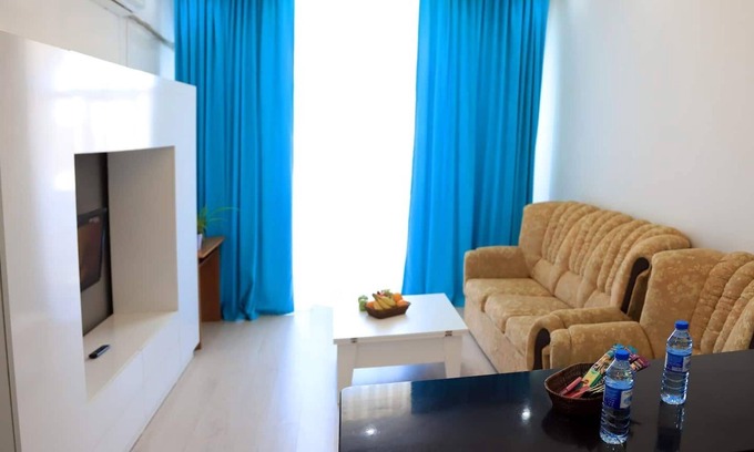 Baku Apartment | Кристал Абшерон: Scenic City Views & Family-Friendly Amenities