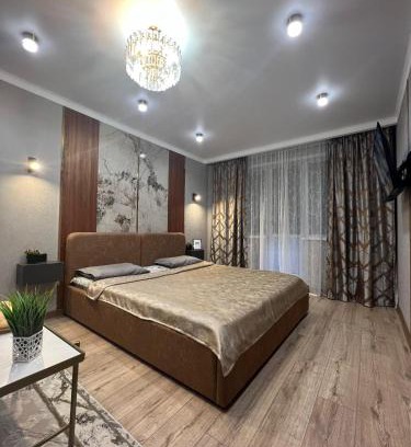 Karagandy Apartment | Discover Нуркен Абдирова 36: Family-Friendly Retreat