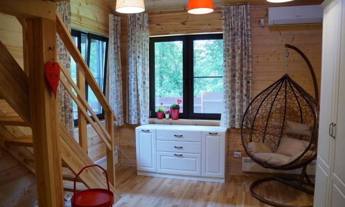Krasnoozernoe House | Inviting Home with Sauna, Fireplace & Perfect 10/10 Rating