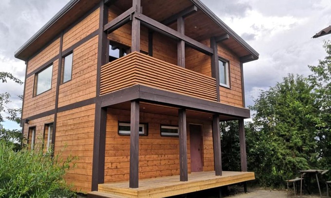 Ropsha Villa | Cozy Pet-Friendly Retreat at Фахверк в ропше 2