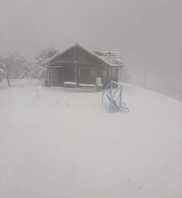 Nimrod Cabin | Enchanting Cabins at Hermon with Hot Tub & 10/10 Rating