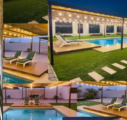 Ash Sharqiyah North Governorate Ski Chalet | Discover أستراحة نسناس: Family-Friendly Stay with Pool