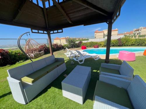 Borg el Arab Ski Chalet | Inviting Studio with Private Pool for Family Getaways
