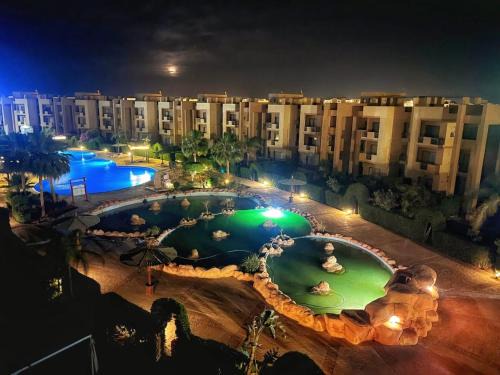 Zafarana Apartment | Family-Friendly Stay at شالية بقرية بلو باى العين السخنة