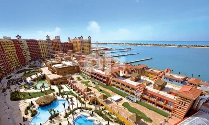 Marina El Alamein Hotel | Discover Porto Marina: Oceanfront Rooms with Spa & Pool
