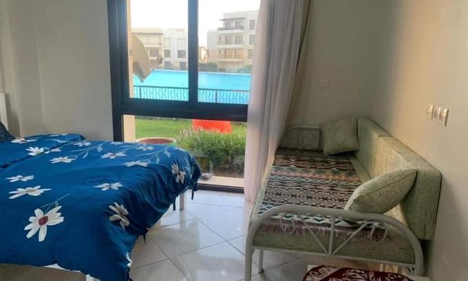 Sidi Abd El-Rahman Ski Chalet | Experience Tranquility at قرية مراسى with Inviting Pool