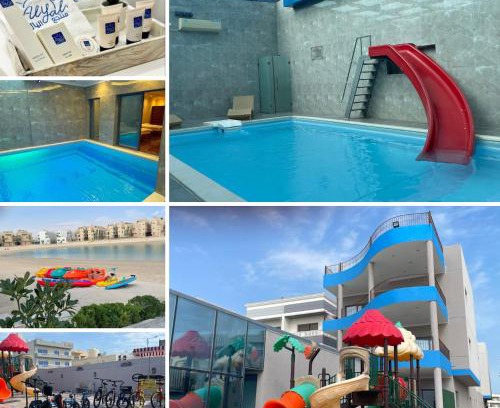 Al Khiran Ski Chalet | Explore Alyal Resort: Oceanfront Luxury with Pool Access
