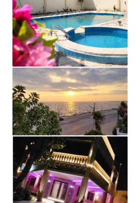 Sinnuris Villa | Moon Light Villa: Oceanfront Retreat with Pool & Hot Tub