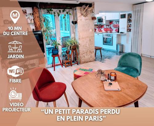 Combat Apartment | Tranquil Le Jardin Parisien: Family-Friendly Retreat