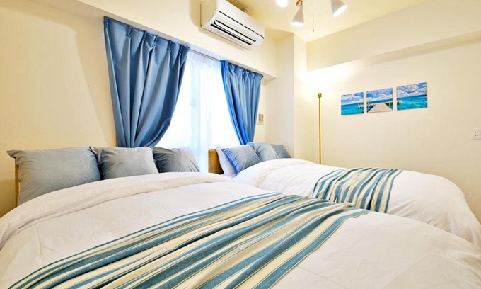 Naha City Centre Apartment | Reve K201: Family-Friendly Retreat with Great Accessibility