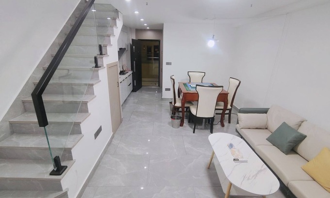 Longwan Apartment | Experience Wenzhou's International High-Rise Two-Bedroom Suite