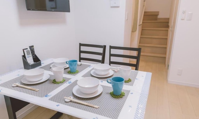 Tanimachi Villa | Discover 蘭の宿 心斎橋東: Highly Rated Family Retreat