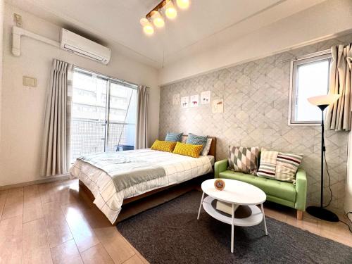 Minami Apartment | 黒門市場徒歩5分 通天閣 難波エリア徒歩圏内 トイレと浴室付き まるまる貸切 エレベーター 902