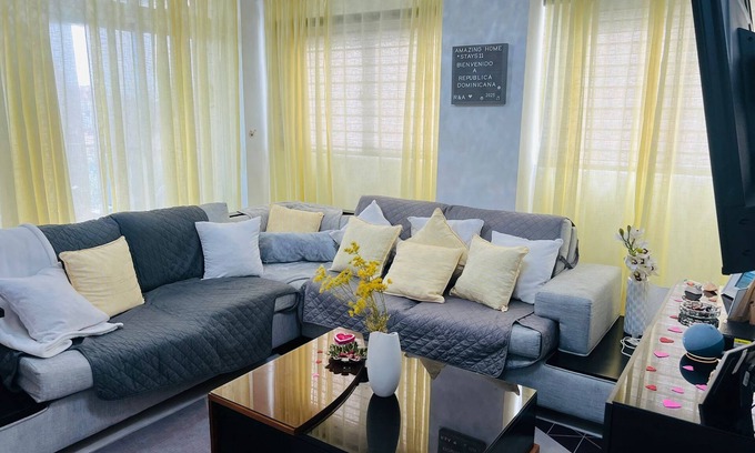 Ensanche Ozama Apartment | Enjoy Self-Checking with Smart Amenities and High Ratings