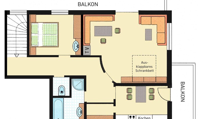 Reit im Winkl Apartment | Spacious Two-Room Vacation Apartment with Pool and Balcony