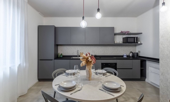 Pavia Apartment | Relax in the Varesina Suite: Family-Friendly Amenities Await