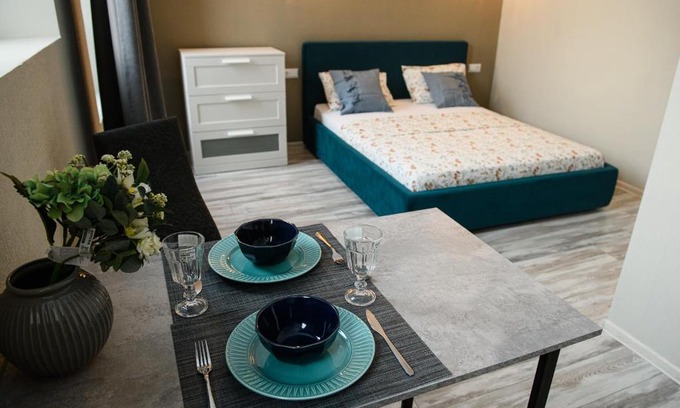 Ufa Apartment | Stylish Upper Trading Residence: Hot Tub & Scenic Views