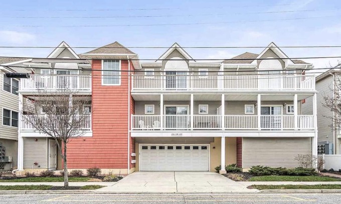 Wildwood House | Beachside 3-BR Townhouse: Family Friendly & Ocean Views