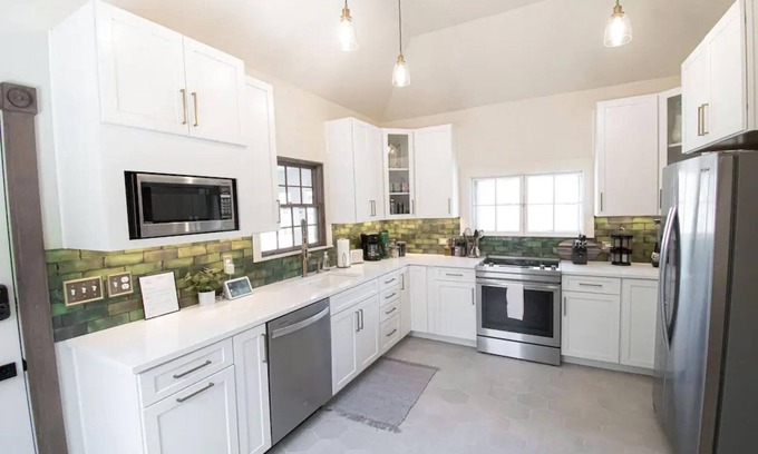 Littleton House | Elegant Garden Retreat: 5 Blocks to Main St Littleton