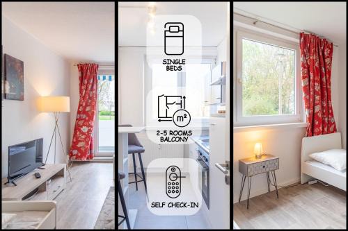 Kolonie Eichenweiler Apartment | Cozy 3-Room Retreat with Balcony and Disney Plus Access
