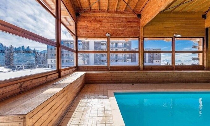 Chamrousse Condo | Comfortable 1 Bedroom Apartment with Pool & Spa Access