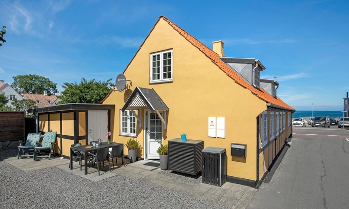 Listed Apartment | Cozy 1 Bedroom Retreat in Svaneke with Ocean Views
