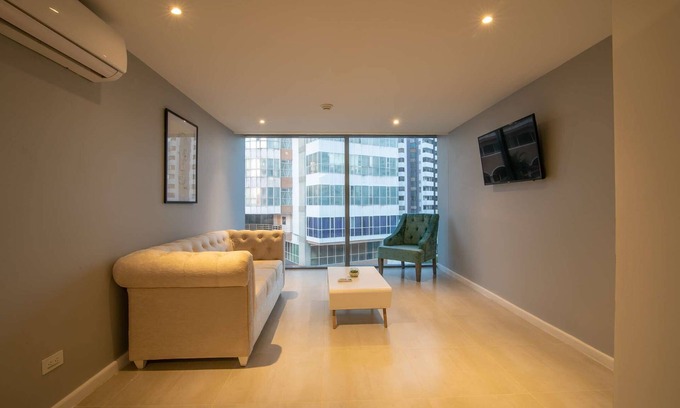 Bocagrande Apartment | Top-Rated 1 Bedroom Apartment with Ocean View in Bocagrande