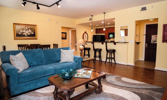 St. Augustine Condo | Private Courtyard Retreat with Pool & Hot Tub - 10/10 Score