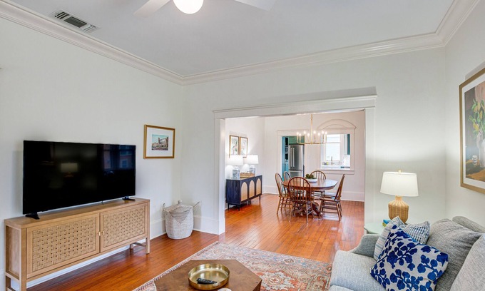 Tyler House | Inviting Tyler Home with Spa & Kitchen, Near Downtown Fun!
