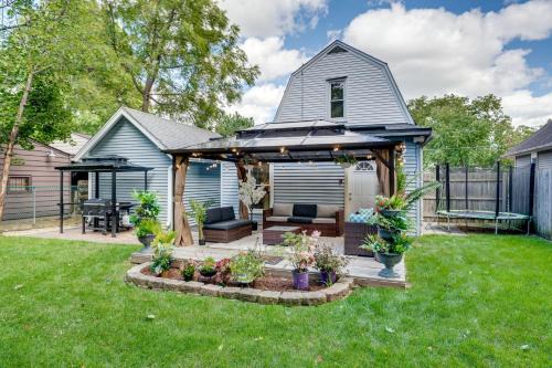 Elgin House | 1 Mi to Dtwn Elgin Dutch Colonial with Lovely Patio