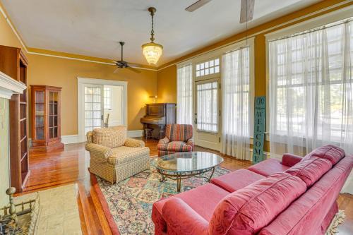 Meridian House | 1 Mi to Dtwn Meridian Historic Home with Porch!