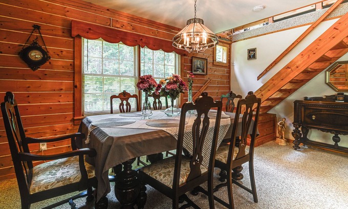 Rangeley Cottage | 1 Mi to Rangeley Lake: Cabin w/Wraparound Deck!