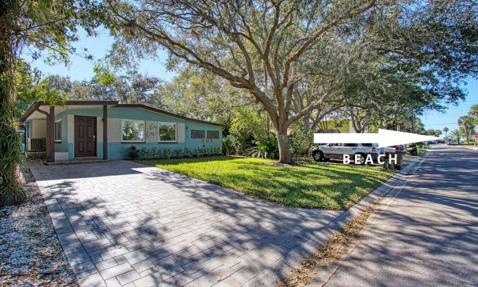 Indian Rocks Beach House | Beachfront 4-Bedroom Retreat with Pool & Ocean Views