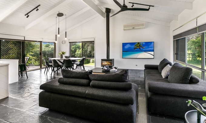 St. Andrews Beach House | Discover 1 Oak - Rye Back Beach with Ocean Views & Spa