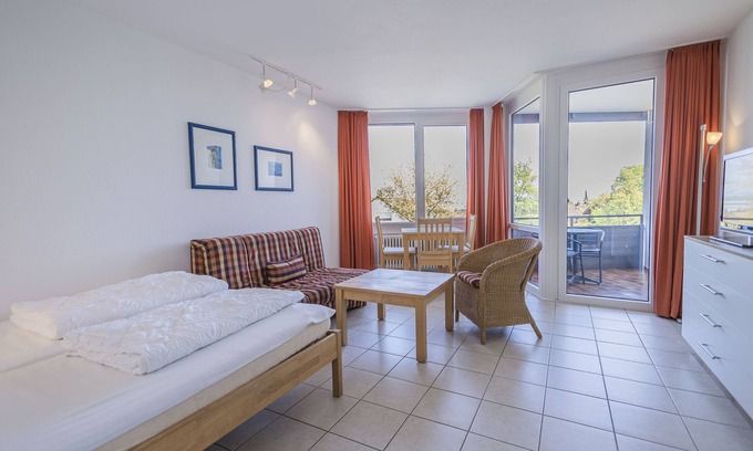 Immenstaad am Bodensee Apartment | Guest Rated 10/10: Cozy 1-Room Apartment with Great Amenities