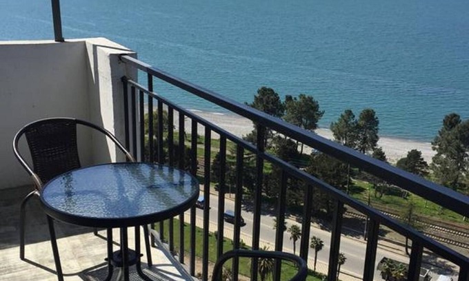 Batumi Apartment | Deluxe Room with Spectacular Ocean View and Spa Access