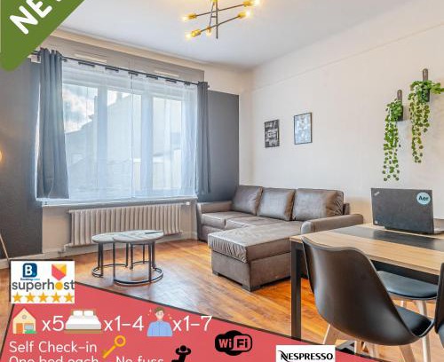 Hayange Apartment | Family-Friendly Stay at Matcha Home Hayange
