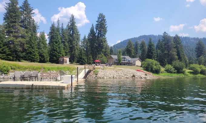 Cusick House | Idyllic Riverfront Retreat with Dock and Pristine Views