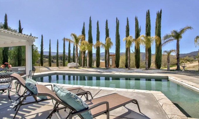 Aguanga House | Relaxing Retreat Near Wineries: Pool, Views & Pets Welcome