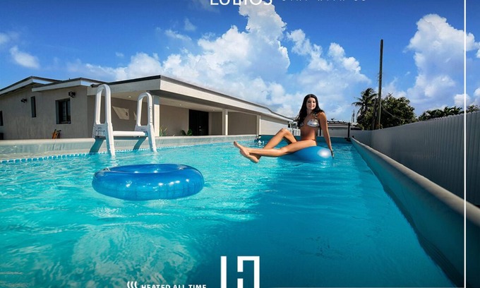 Coral Terrace House | Modern 6-Bedroom Retreat with Private Pool and BBQ