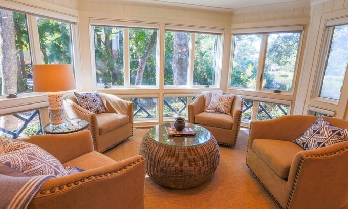 Kiawah Island Condo | Beautiful Villa with Ocean Views Just Steps from the Beach
