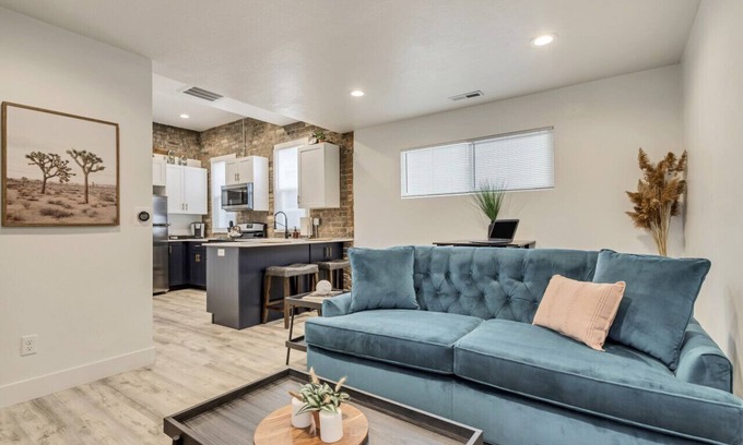 Downtown Salt Lake City Apartment | Historic Charm Minutes from Downtown with Family-Friendly Amenities
