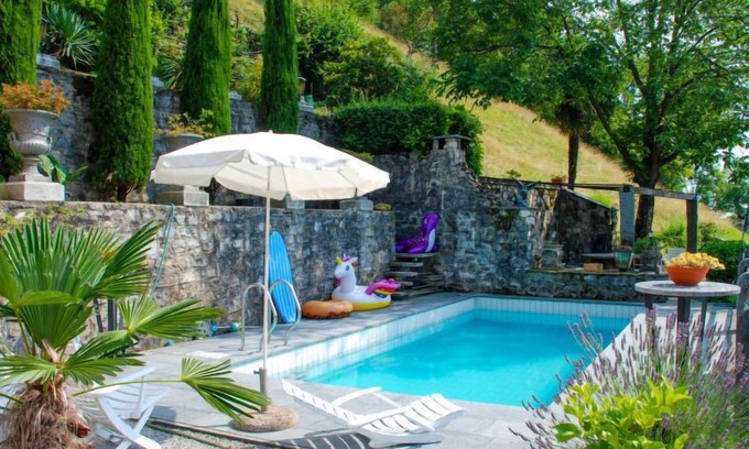 Muggio House | Relax at 1000 e 1 Notte by Interhome with Pool & Spa