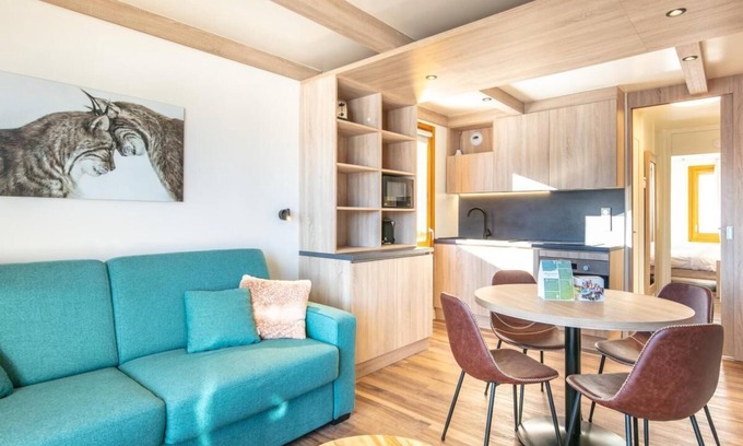 Doucy-Combelouviere Apartment | 100m from resort center, balcony, parking, tv, ski locker, 40m², Valmorel
