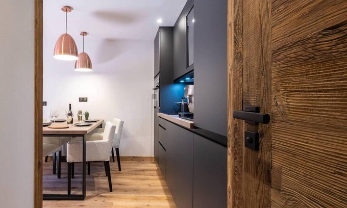 Tignes Apartment | Cozy Balcony Retreat Steps from Tignes Ski Slopes