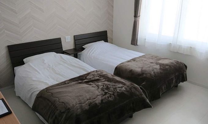 Sarabetsu Hotel | Comfortable Twin Room in Kasai-gun, Hokkaidō with Kitchen