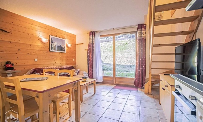 Aussois Apartment | Convenient Ground Floor Retreat Near Aussois Resort Center