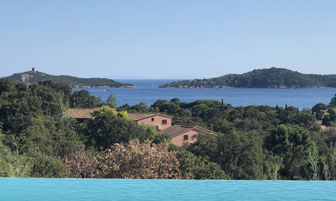 Pinarellu Villa | Elegance Awaits: Beachfront Villa with Heated Pool & Spa
